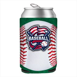 DC1000BEZ4CP-BASE Baseball Can Cooler With Full Color Custom Imprint